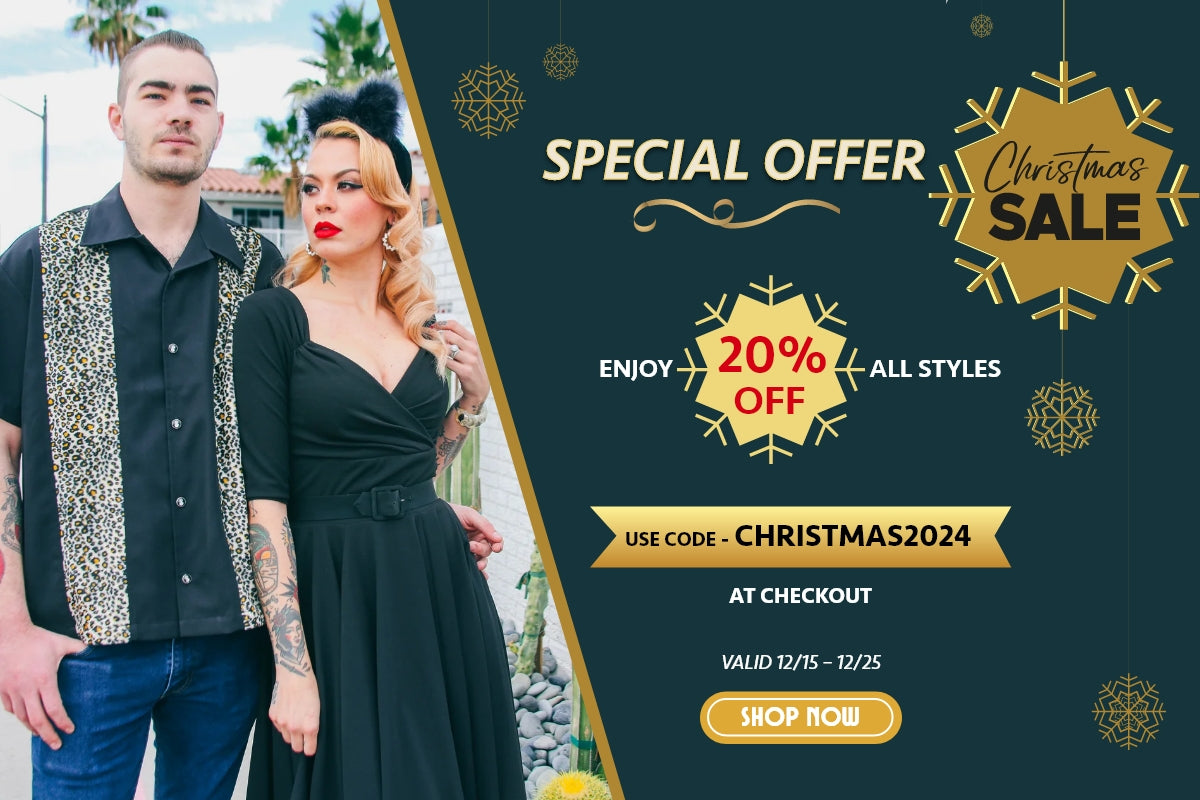 Steady Clothing’s Christmas Sale 2024: Celebrate the Holidays in Retro Style