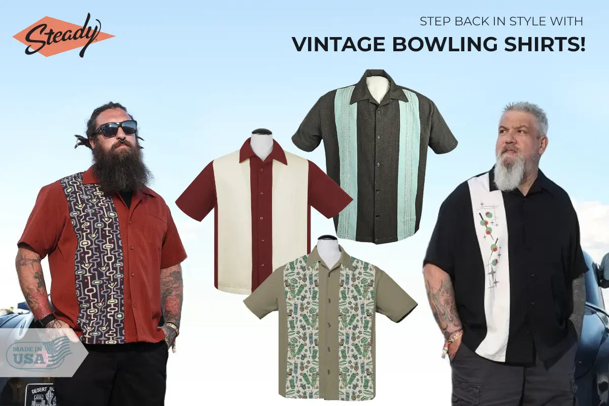 Vintage Bowling Shirts Your Ultimate Guide to Retro Style for Any Event Steady Clothing