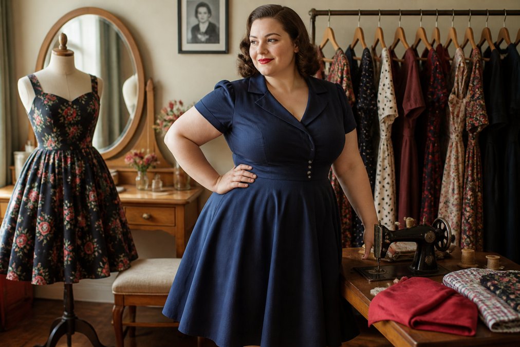 Vintage Inspired Clothing for Curvy Women