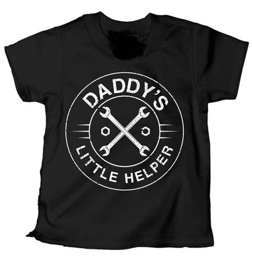 Daddy's Little Helper Kids Tee