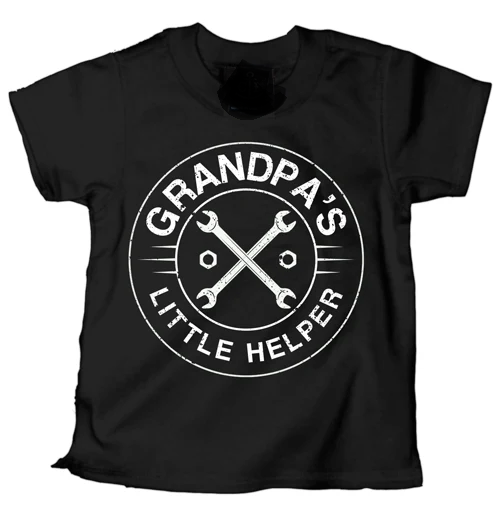 Grandpa's Little Helper Kids Tee