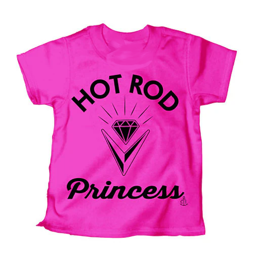 Hot Rod Princess Kids Tee