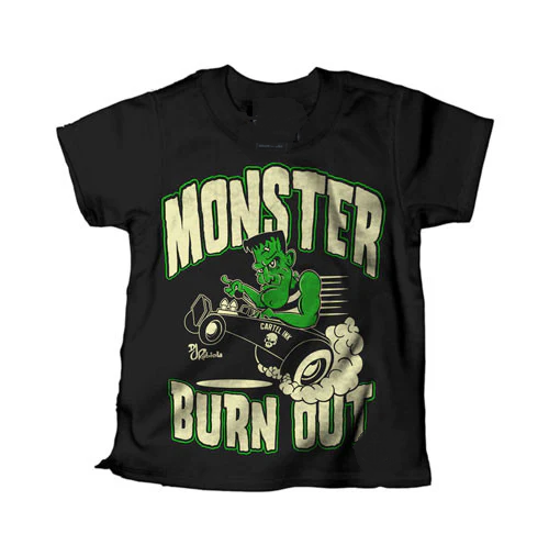 Monster Burnout Kids Tee