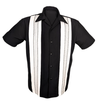 The Ricardo Shirt in Black/Cream