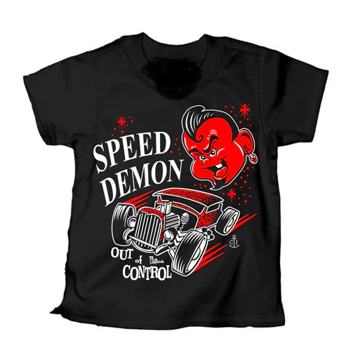 Speed Demon Kids Tee