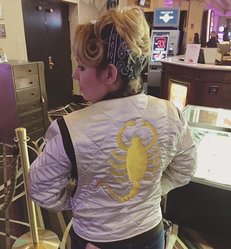 Shop Scorpion Bomber Jacket in Taupe Steady Clothing