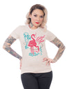 Cocktail Time Women's Tee in Ivory