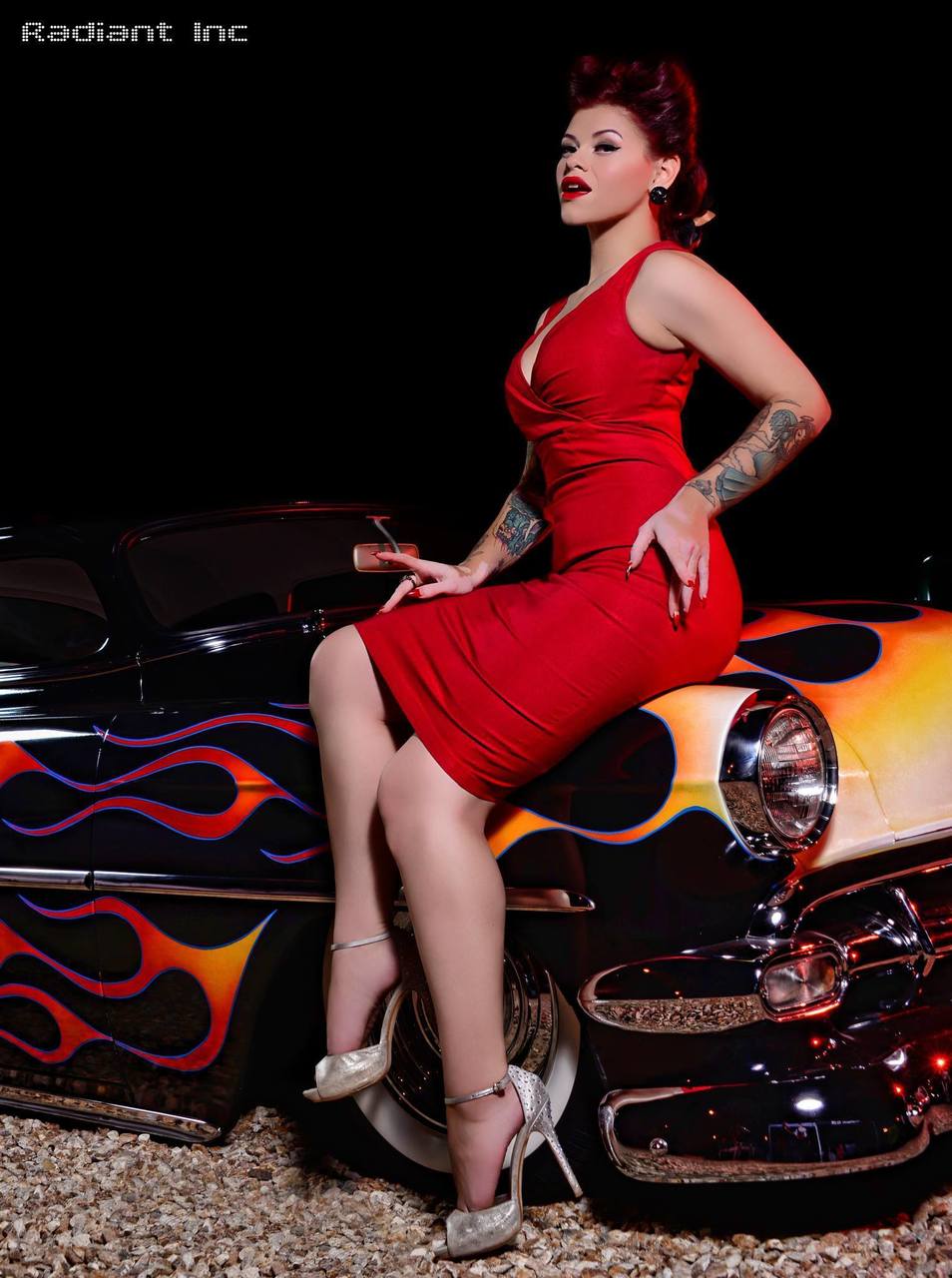 Rockabilly Red Diva Dress | Red Pin-Up Dress | Steady Clothing 3X Rockabilly Red Diva Dress | Red Pin-Up Dress | Steady Clothing 3X