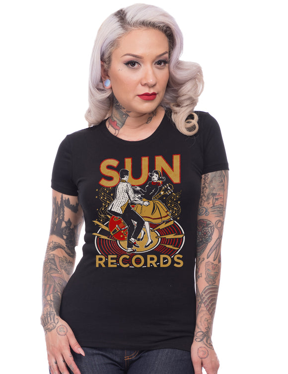 Sun Records Lindy Hop Women's Tee