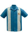 The Mickey Bowling Shirt in Pacific