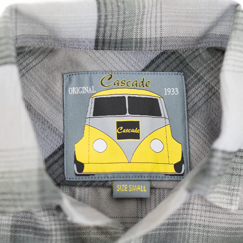 Original Cascade Flannel in Burnout Grey