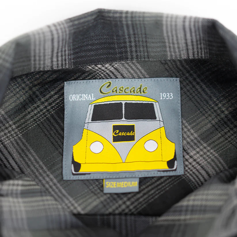 Original Cascade Flannel in Shadow Black