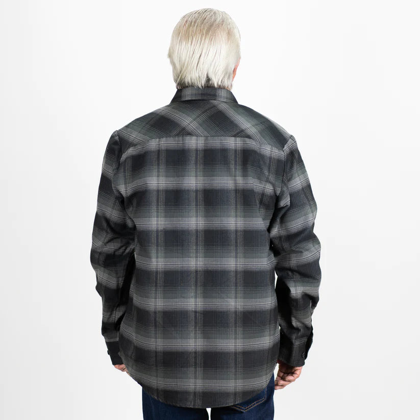 Original Cascade Flannel in Shadow Black